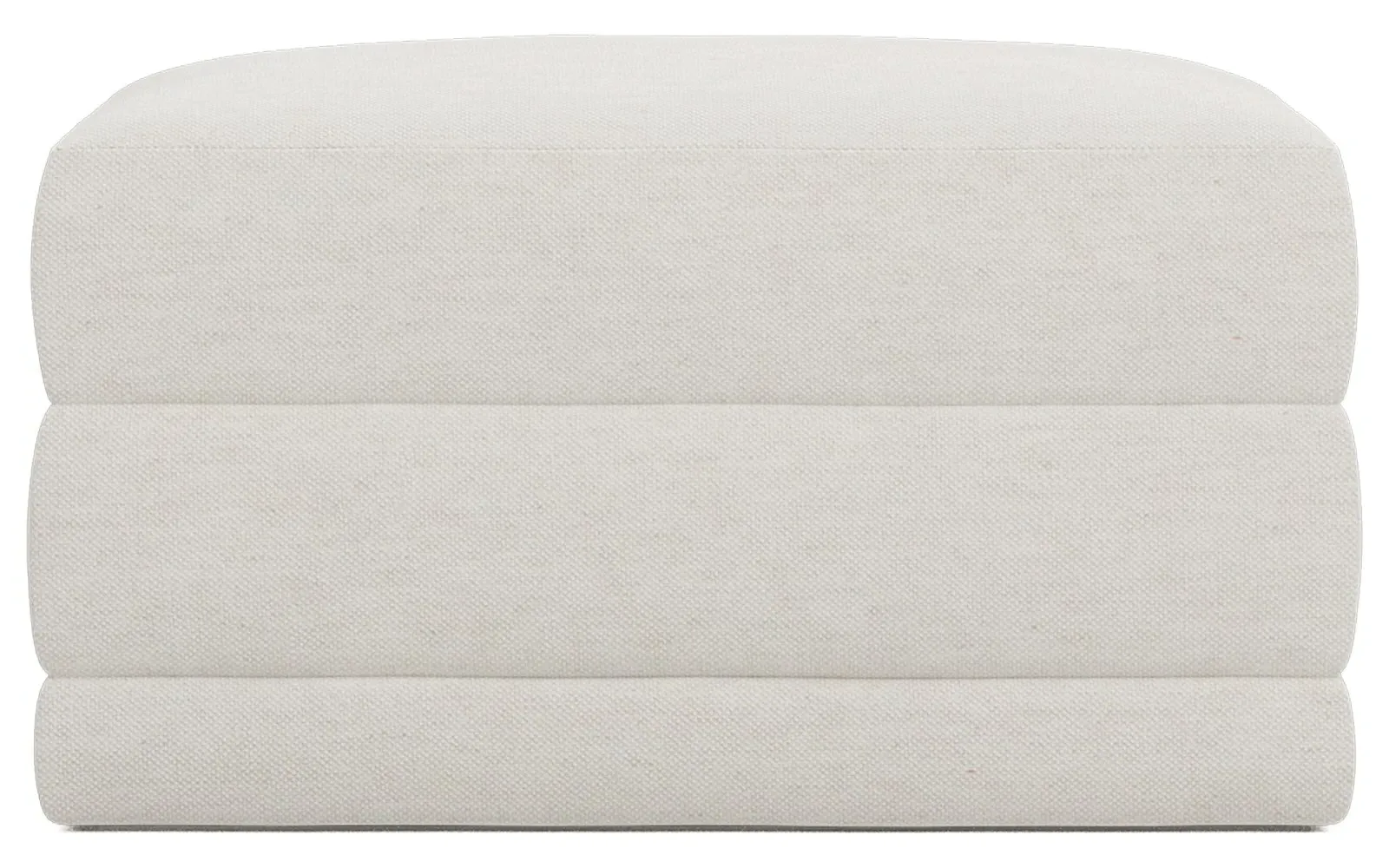 Weybridge Ottoman Upholstered to Floor - Pearl