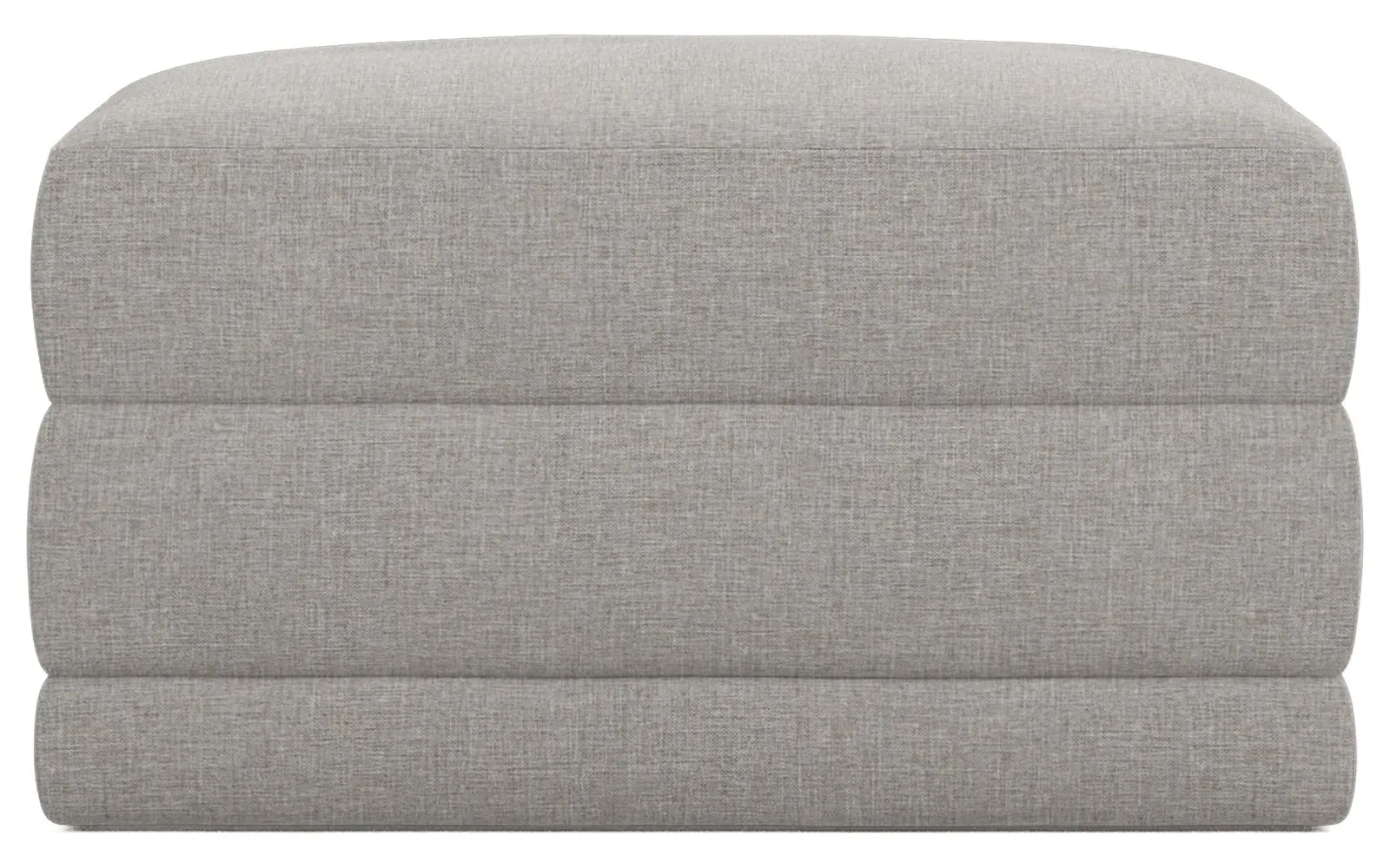 Weybridge Ottoman Upholstered to Floor - Pebble
