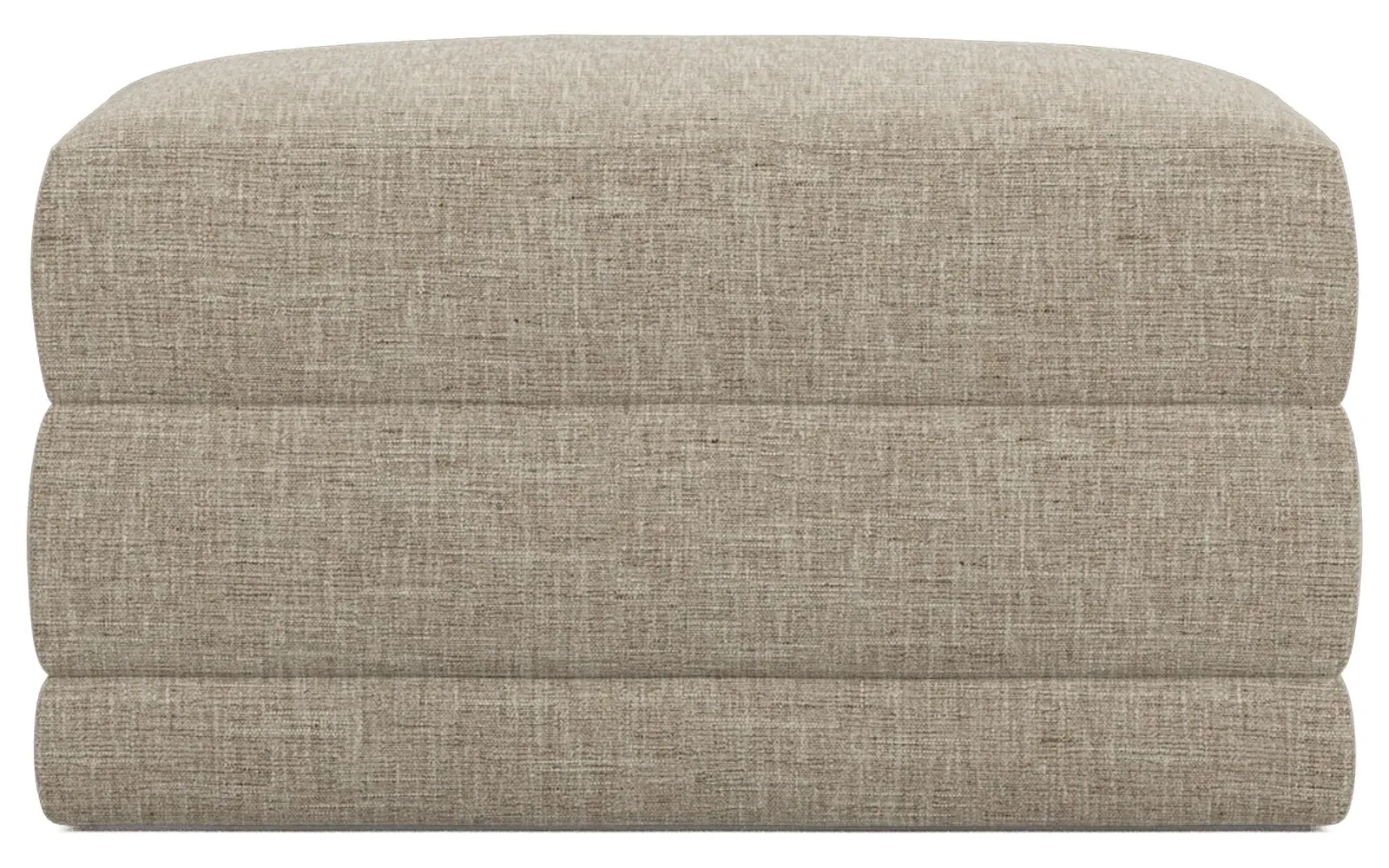 Weybridge Ottoman Upholstered to Floor - Sand