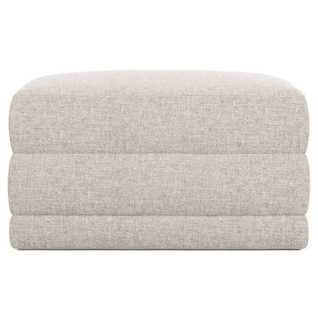 Weybridge Ottoman Upholstered to Floor - Straw