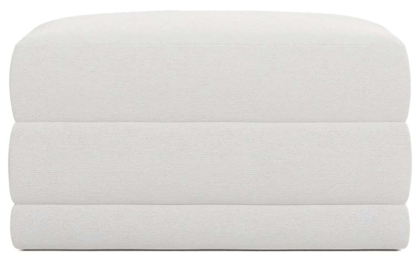 Weybridge Ottoman Upholstered to Floor - Sugar