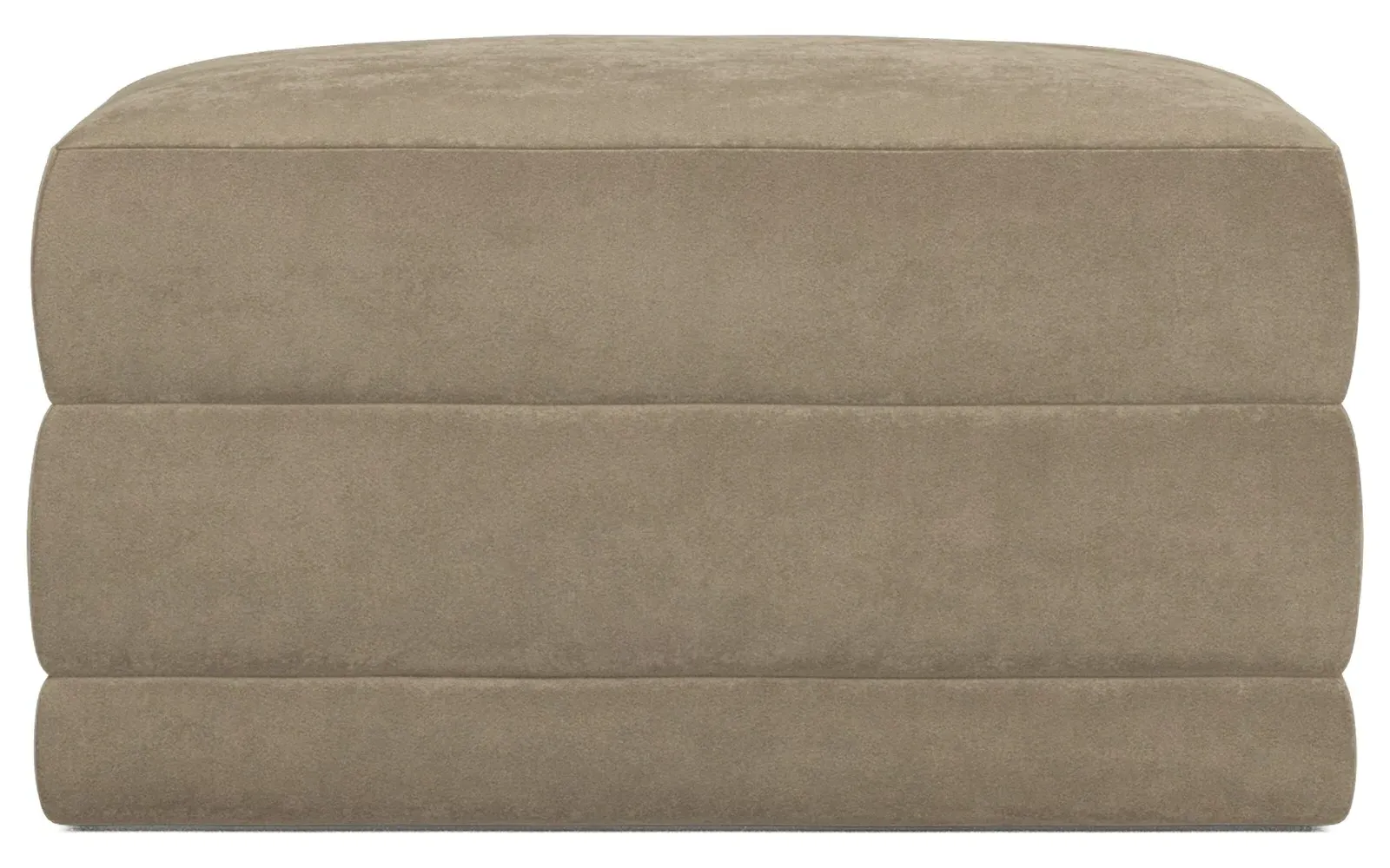Weybridge Ottoman Upholstered to Floor - Wheat