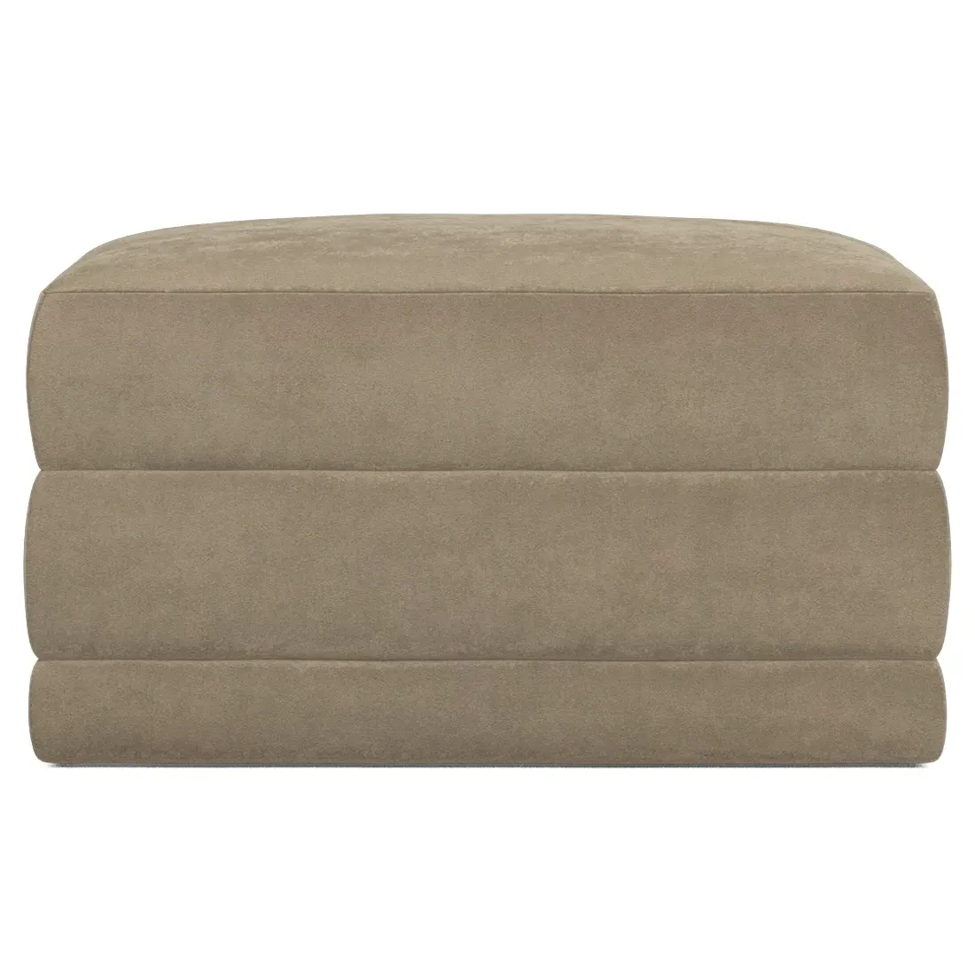 Weybridge Ottoman Upholstered to Floor - Wheat