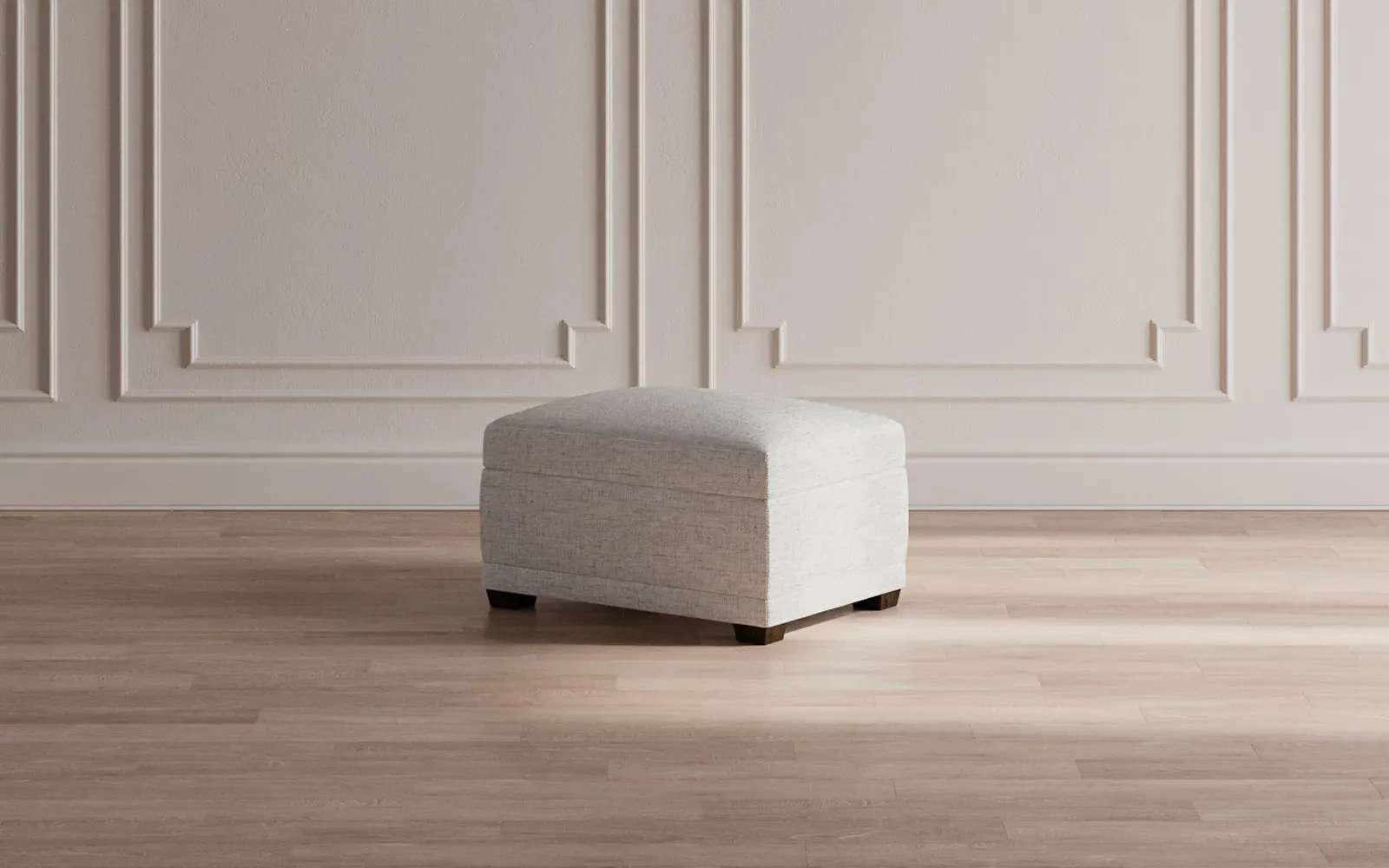 Weybridge Performance Ottoman - Heathered Cream