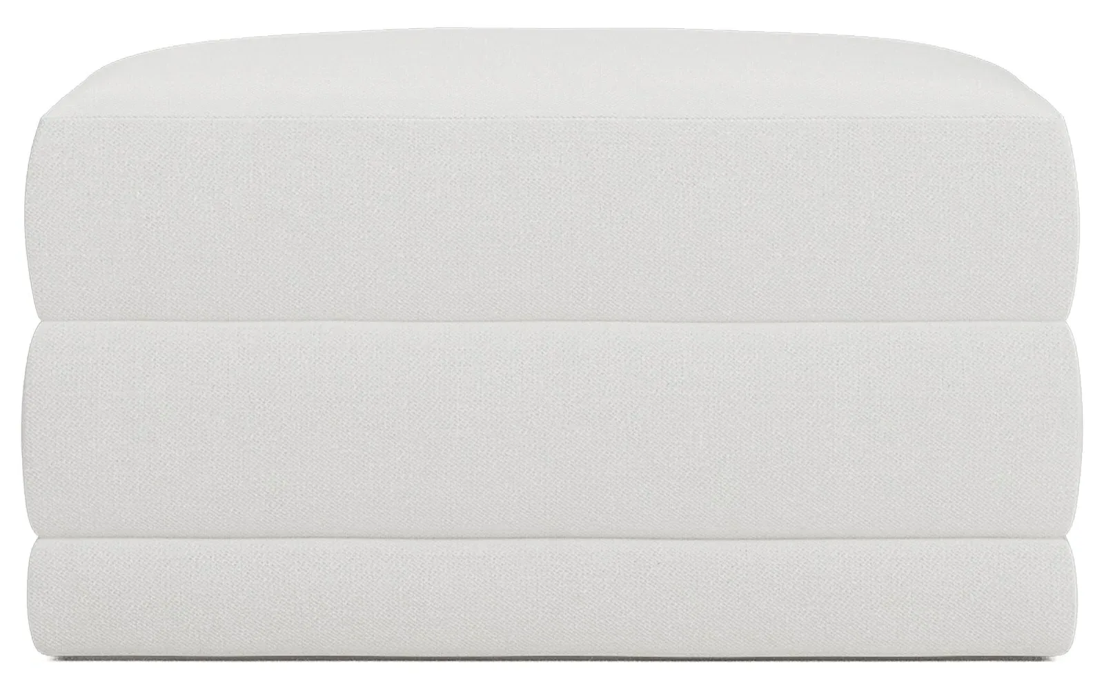 Weybridge Performance Ottoman Upholstered - Snow