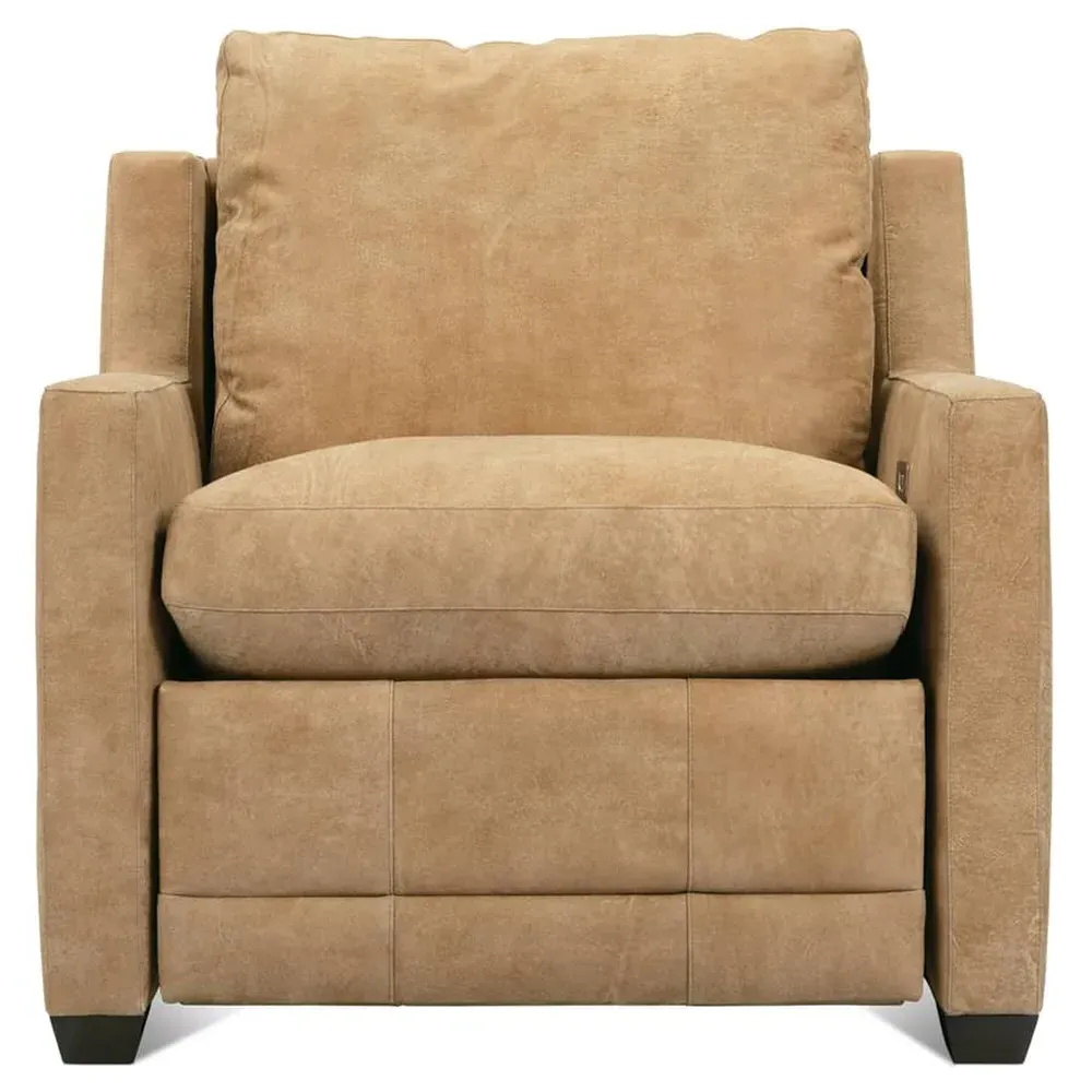 Weybridge Recliner Arm Chair - Light Brown, Leather