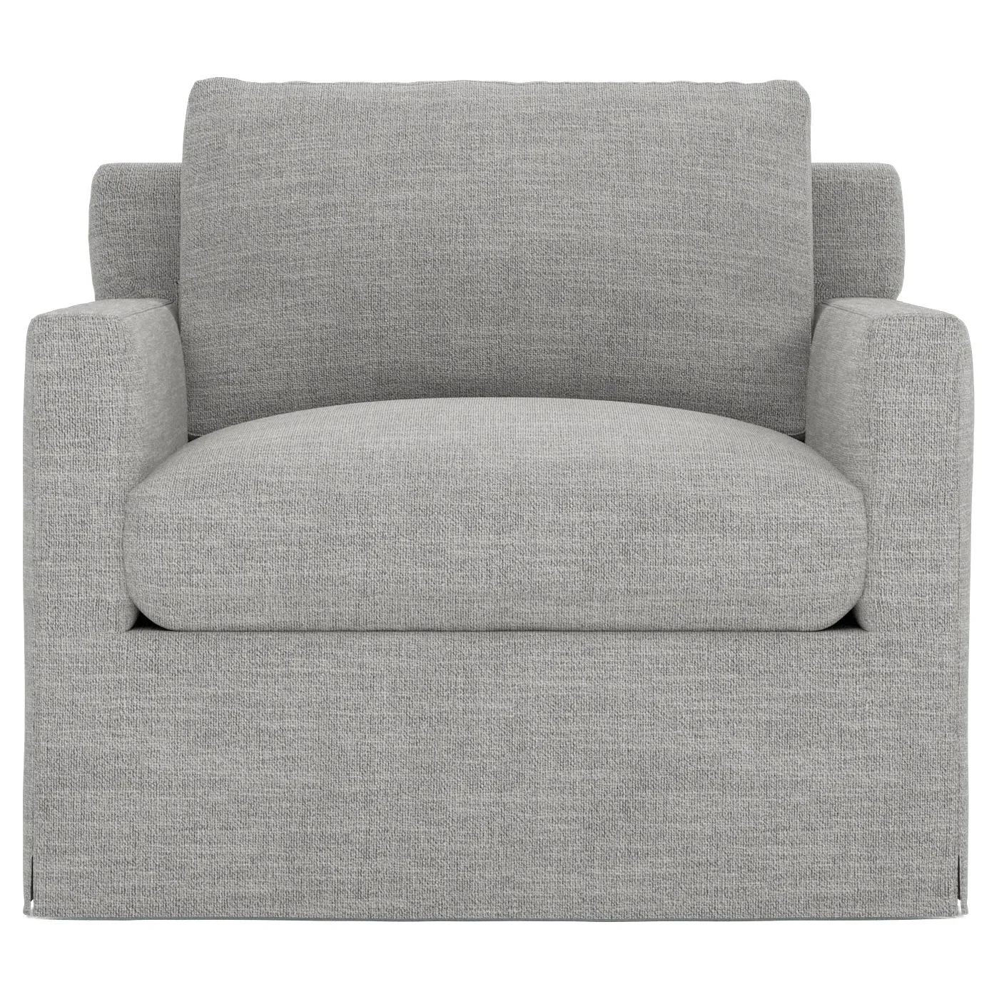 Weybridge Slipcovered Chair - Nickel