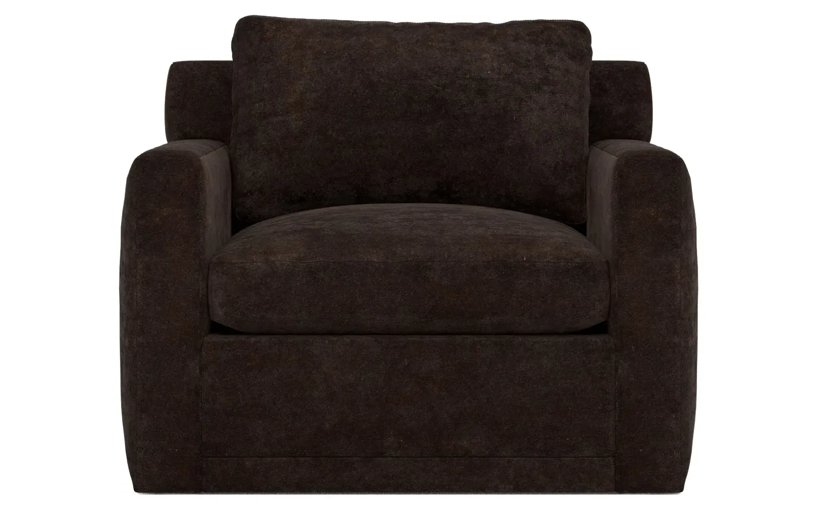 Weybridge Swivel Chair - Dark Chocolate