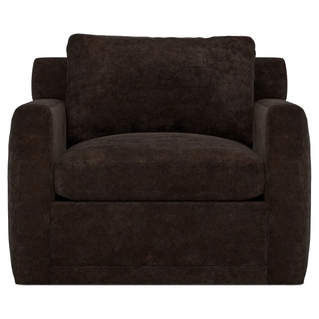 Weybridge Swivel Chair - Dark Chocolate