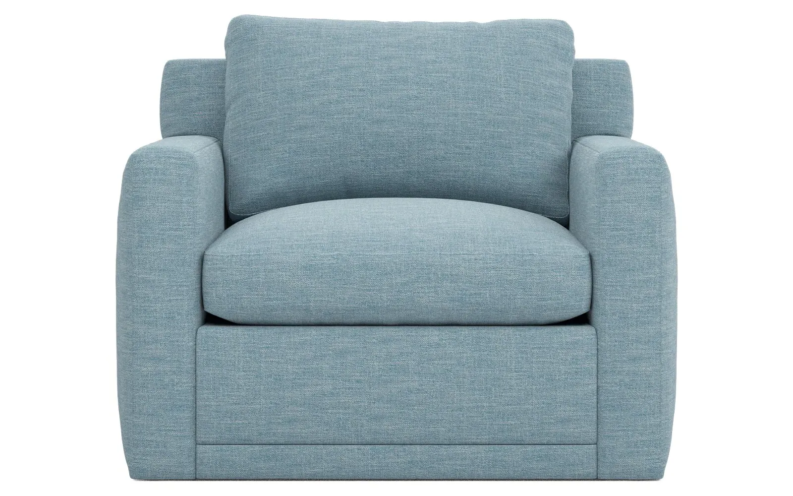 Weybridge Swivel Chair - Eggshell Blue
