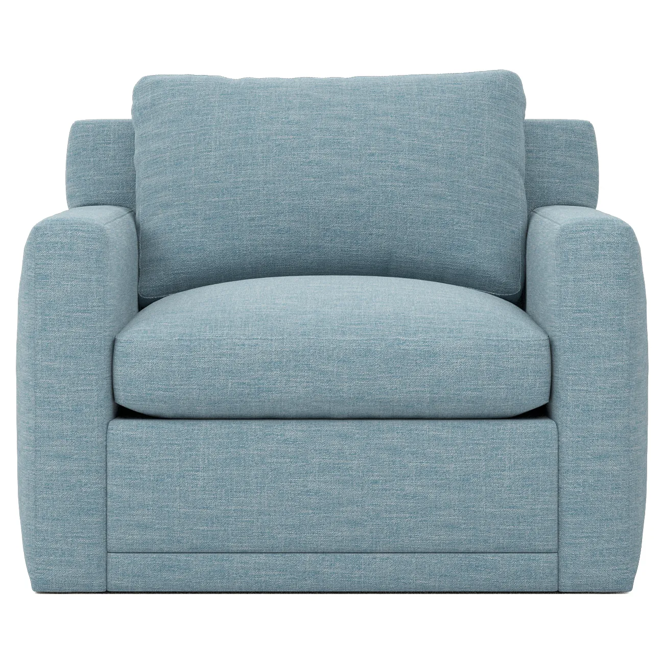 Weybridge Swivel Chair - Eggshell Blue