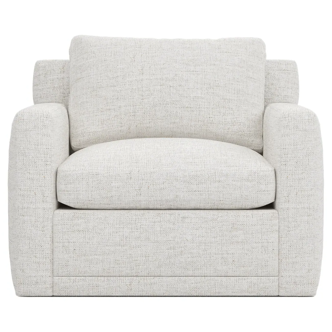 Weybridge Swivel Chair - Heathered Ivory