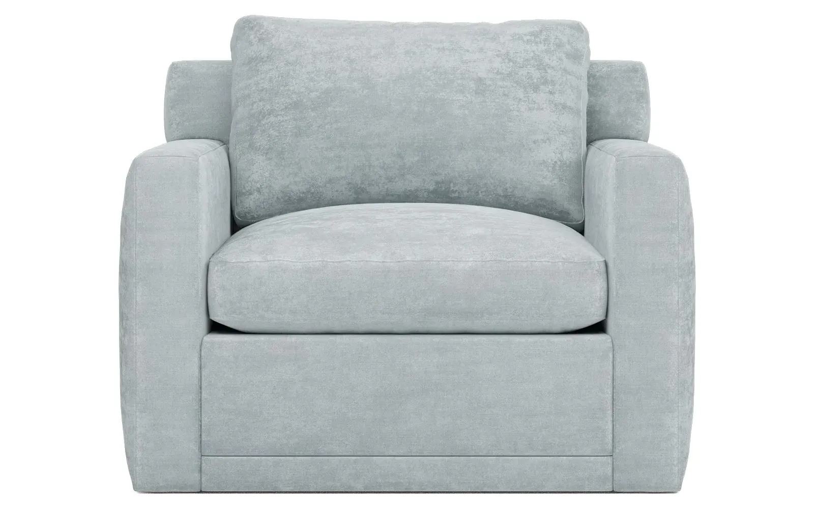 Weybridge Swivel Chair - Pale Blue