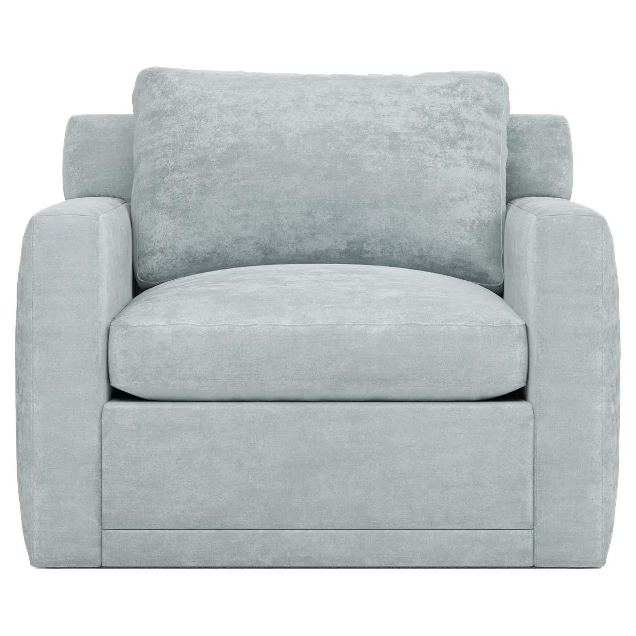 Weybridge Swivel Chair - Pale Blue