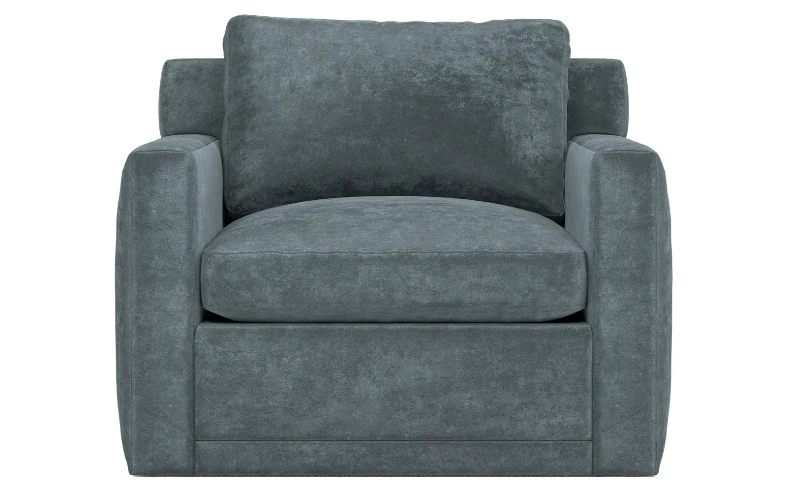 Weybridge Swivel Chair - Slate Blue