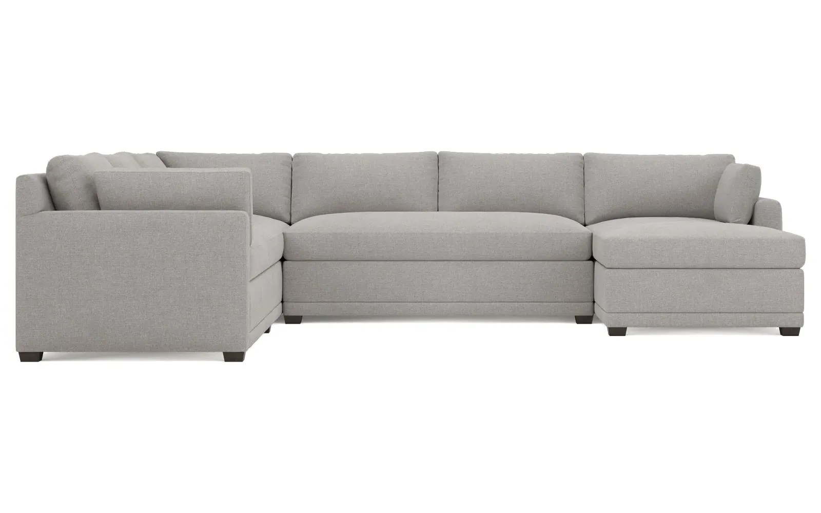 Weybridge U-Chaise Sectional with Left Chaise - Pebble