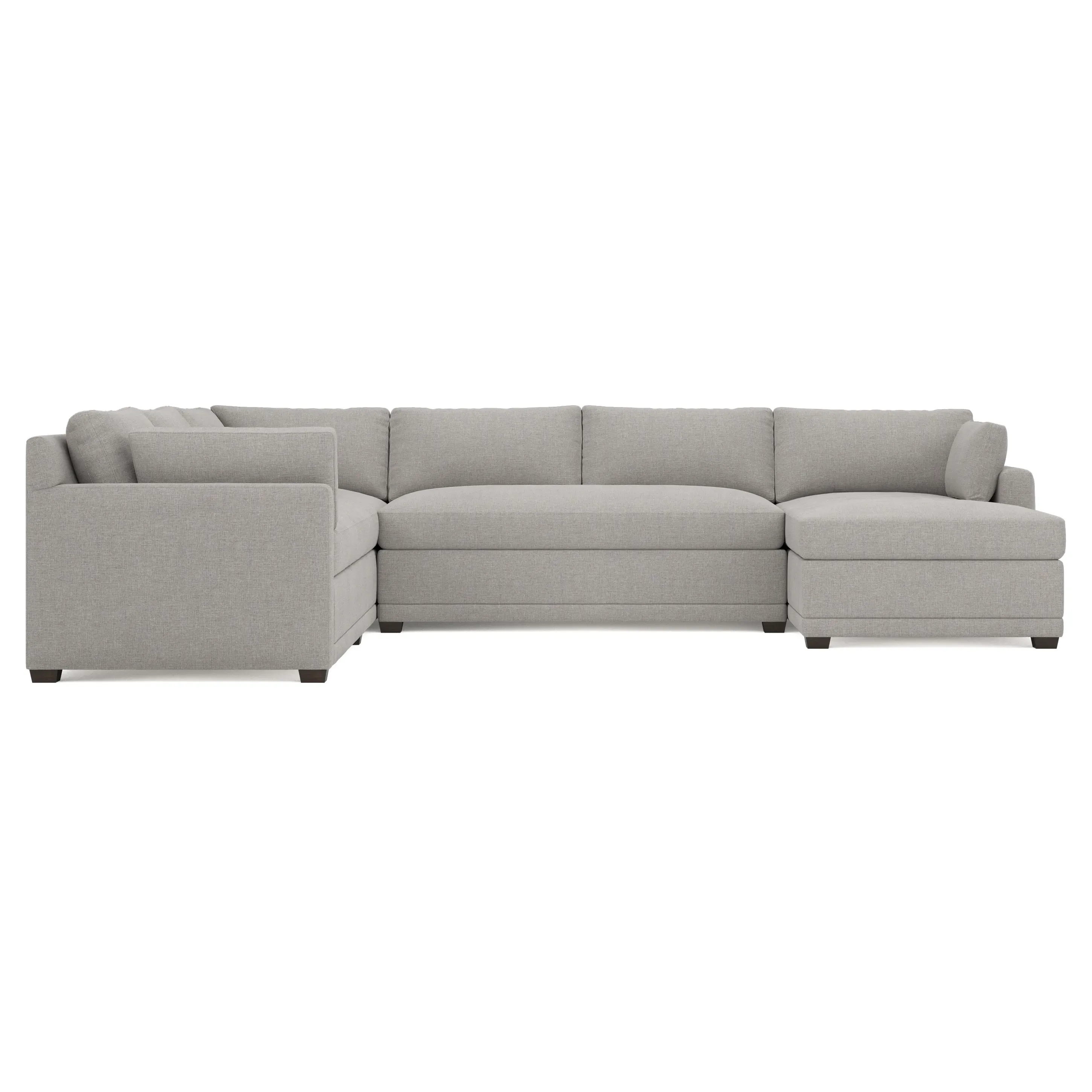 Weybridge U-Chaise Sectional with Left Chaise - Pebble image