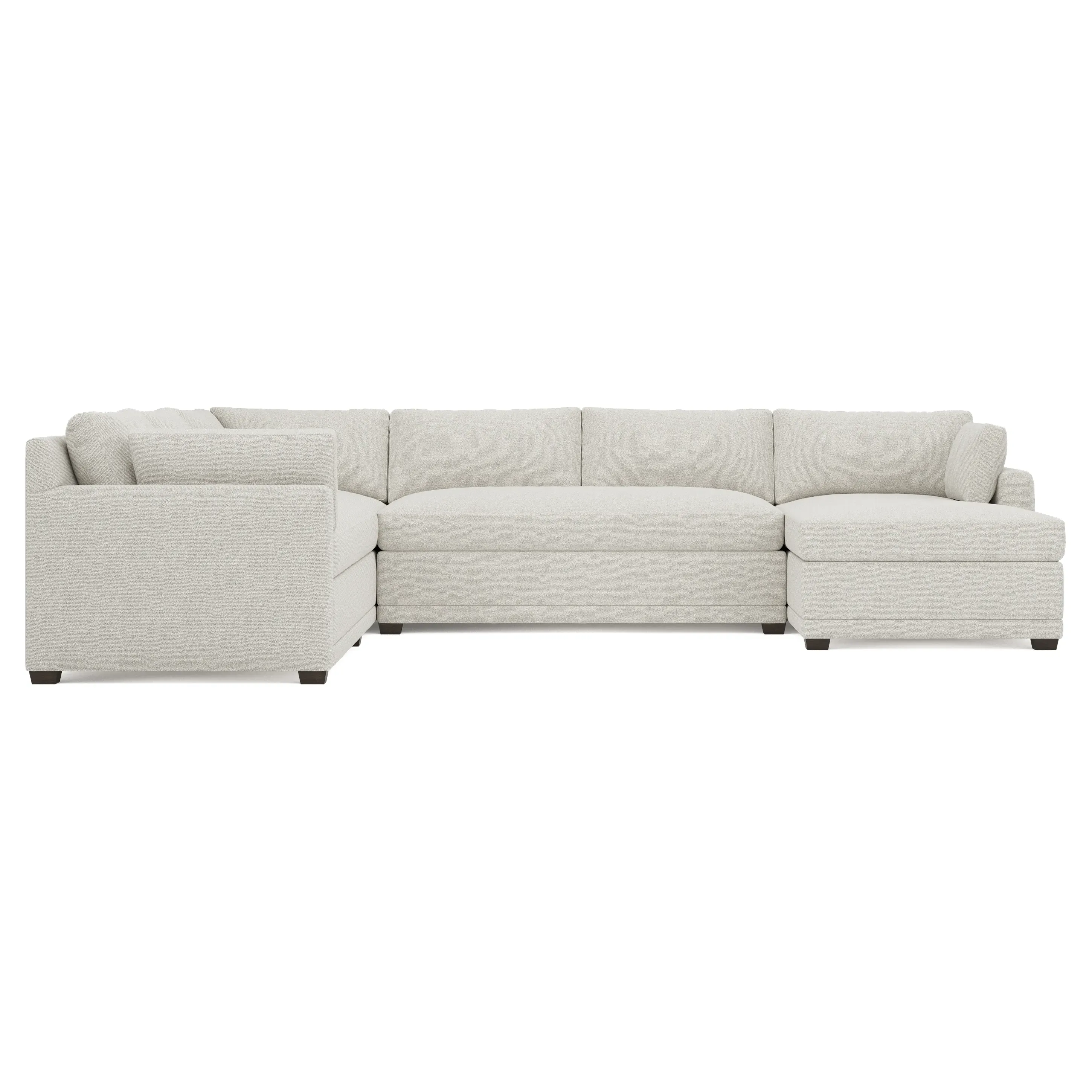 Weybridge U-Chaise Sectional with Left Chaise - Porcelain