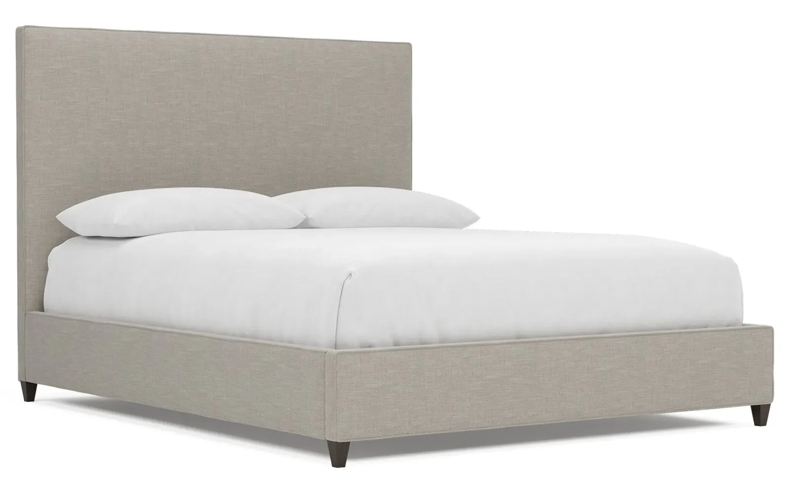 Whitley Cal King Bed Frame - French Blue, Velvet