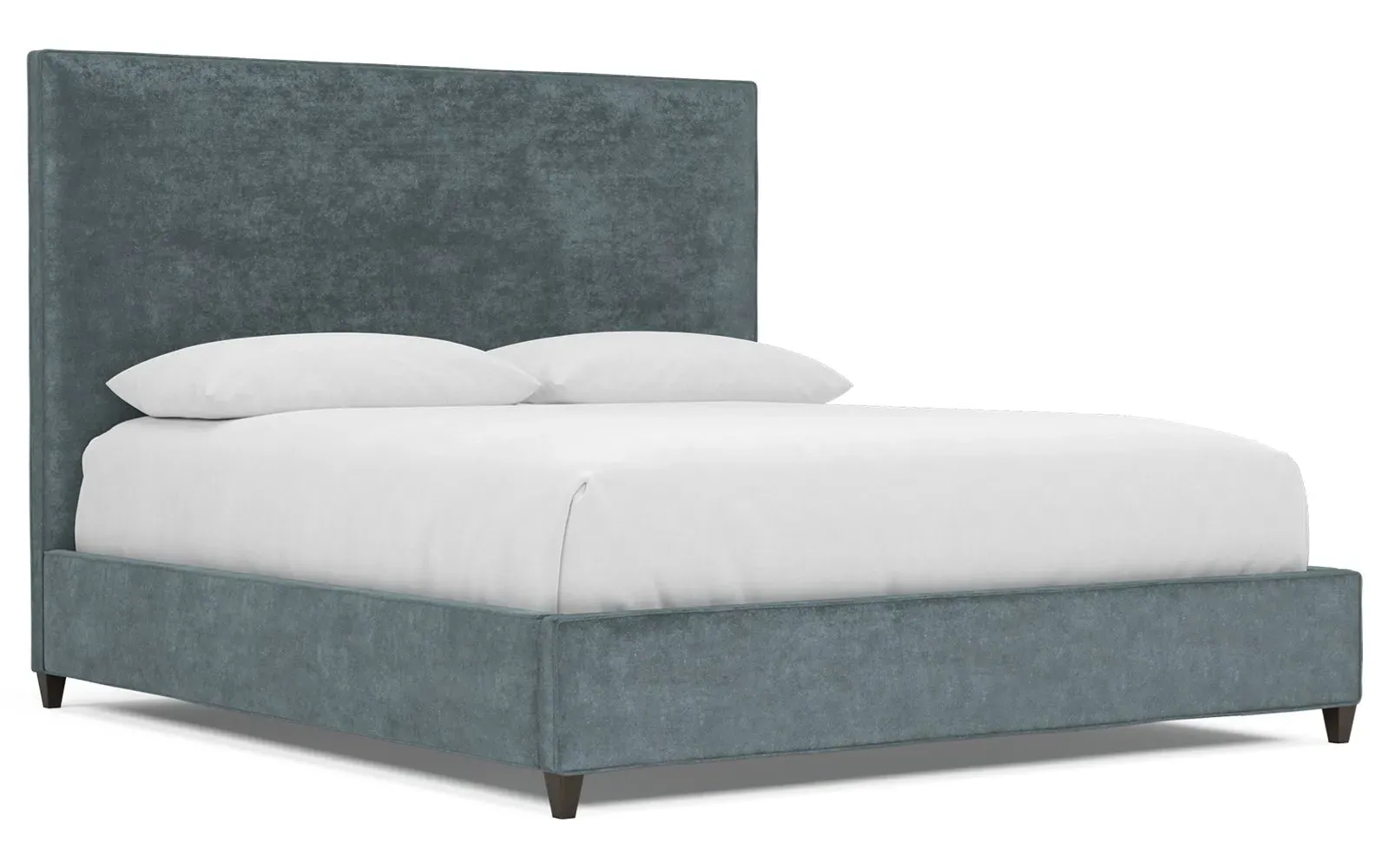 Whitley King Size Bed Frame - Tuscan Olive, Velvet