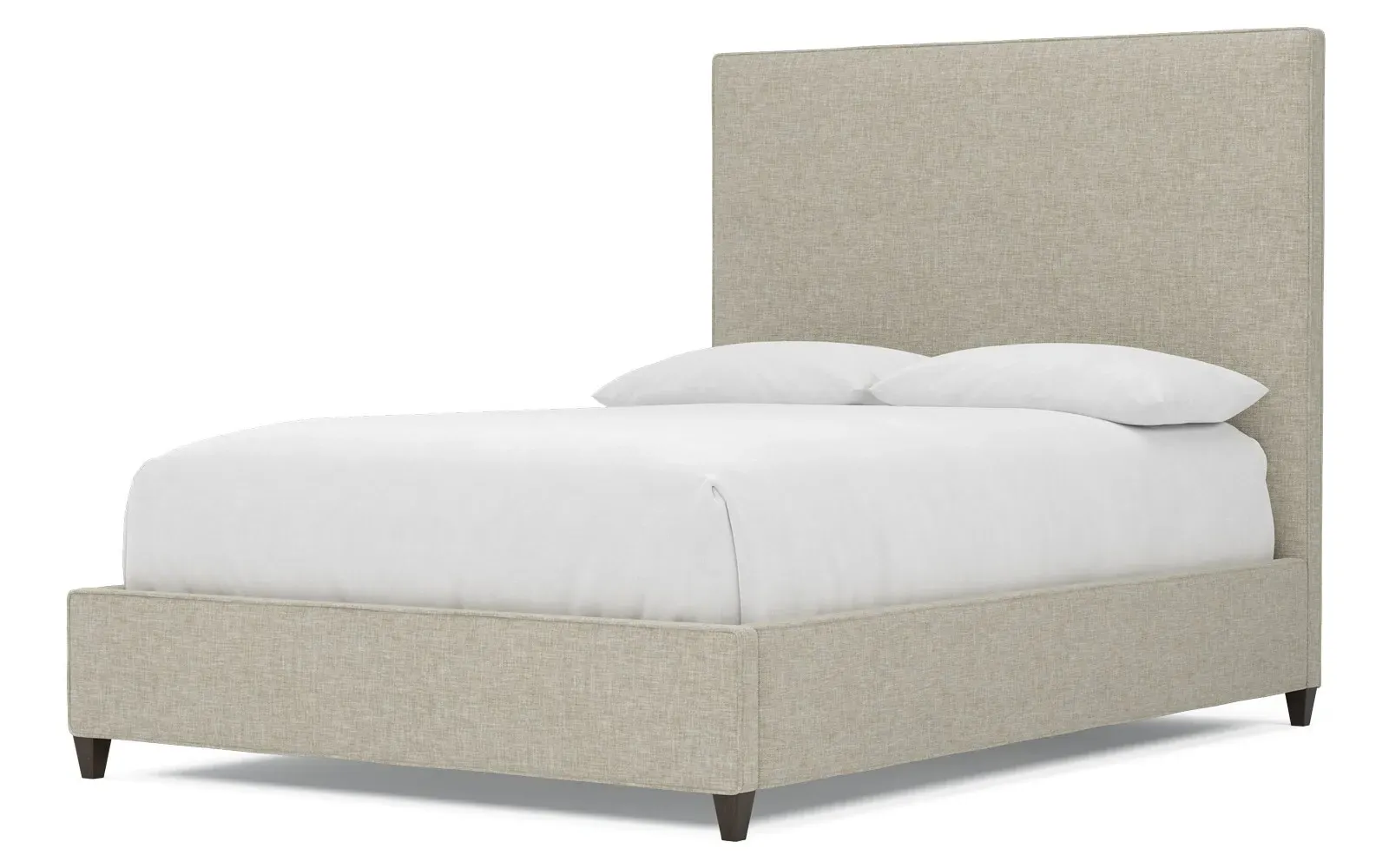 Whitley Queen Size Bed Frame - Baby Fawn