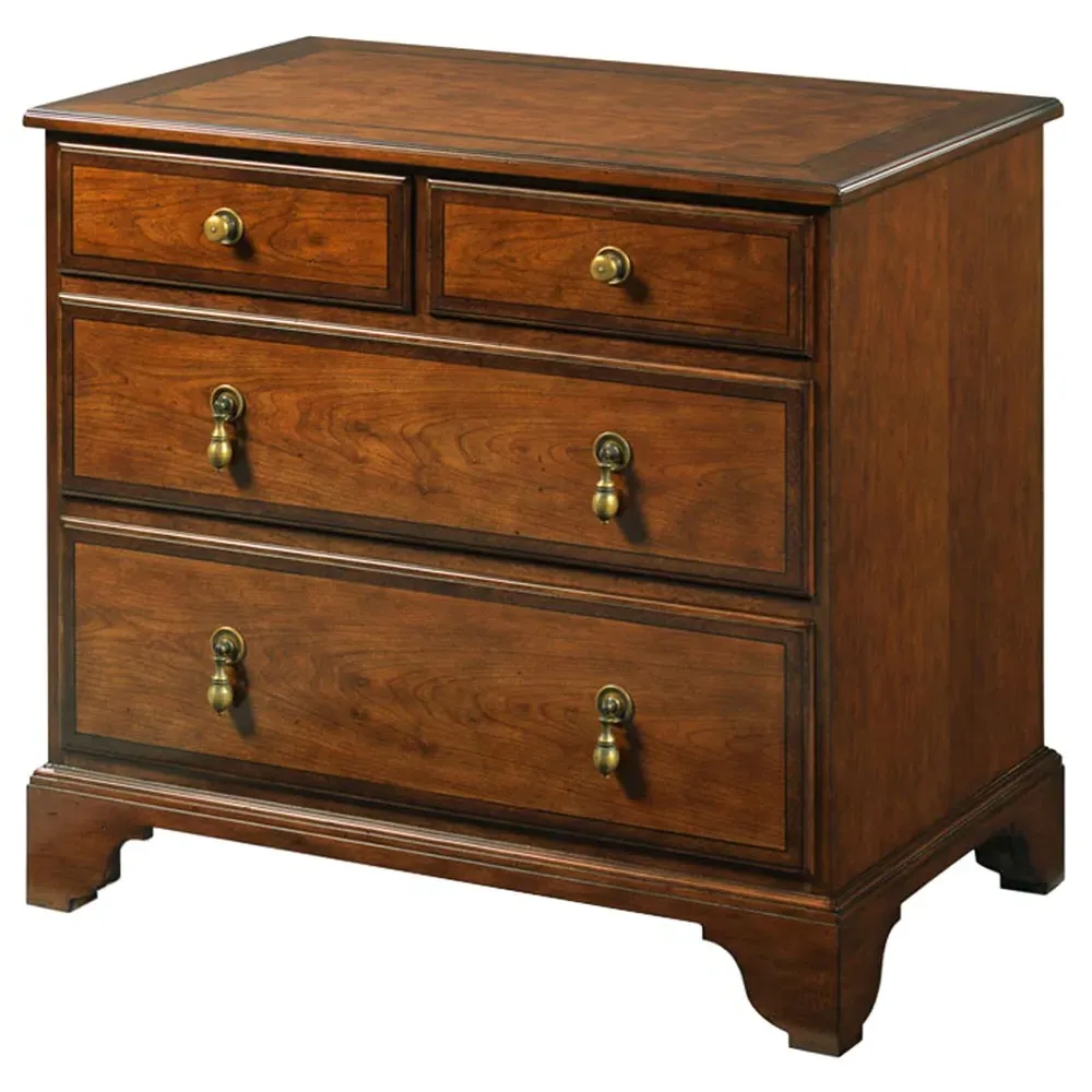 Whitney Nightstand - Brown, Cherry
