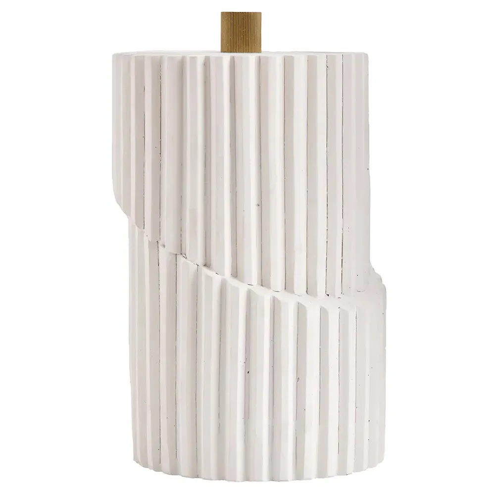 Whittaker Tall Decorative Jar - White, Resin image