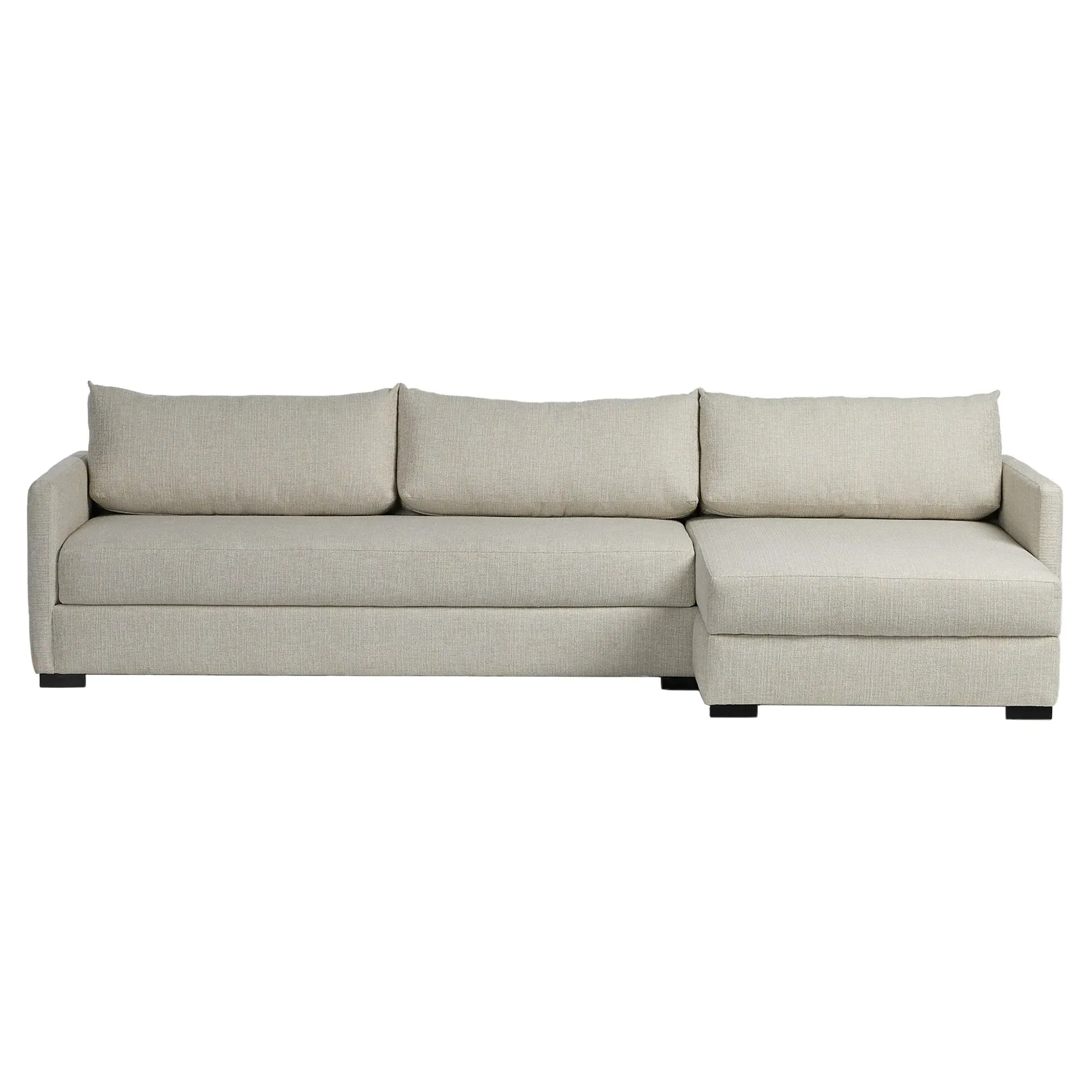 Wil 2-Piece Sleeper Sectional with Left Chaise - Cream image