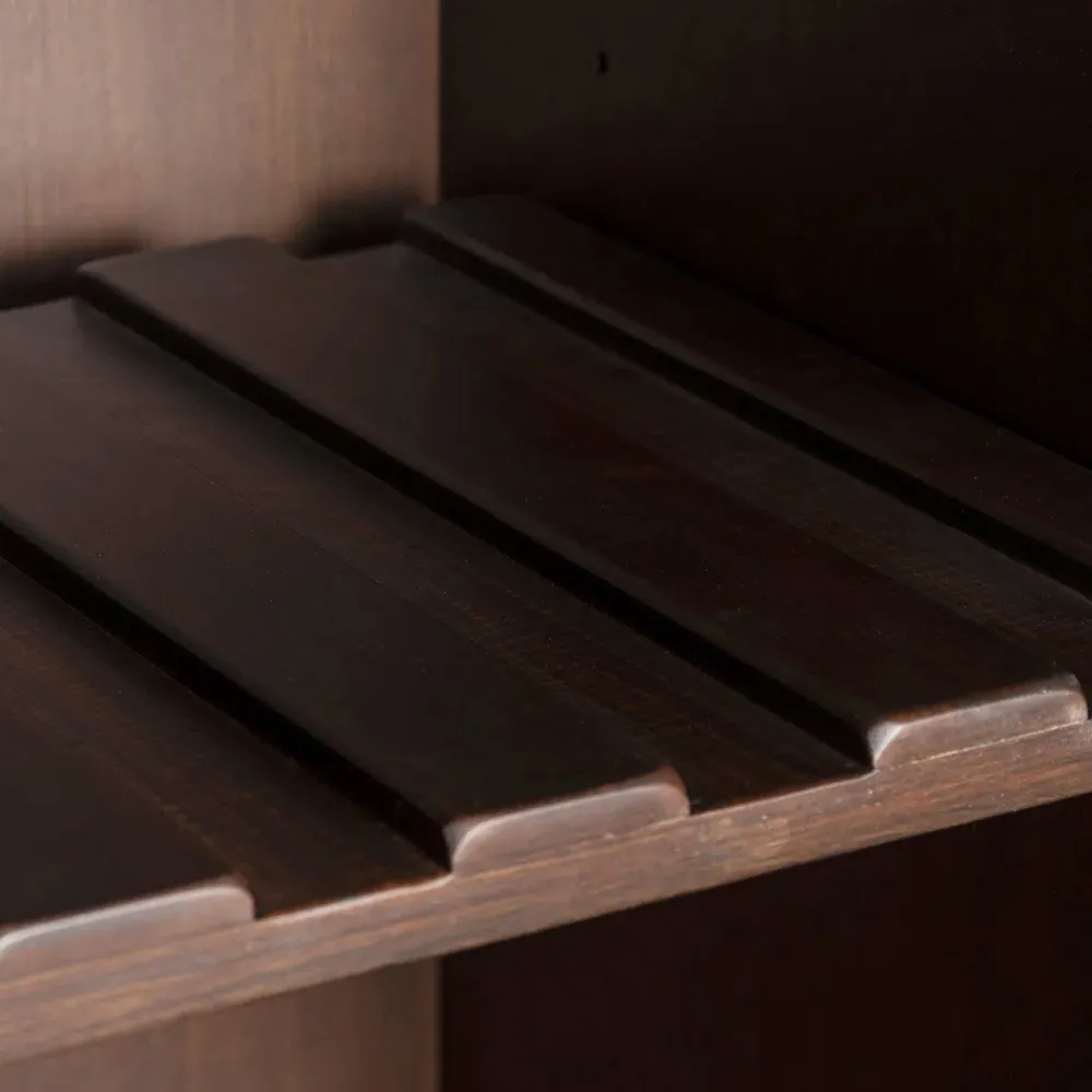 Wilder Bar Cabinet with Storage - Brown, Pine