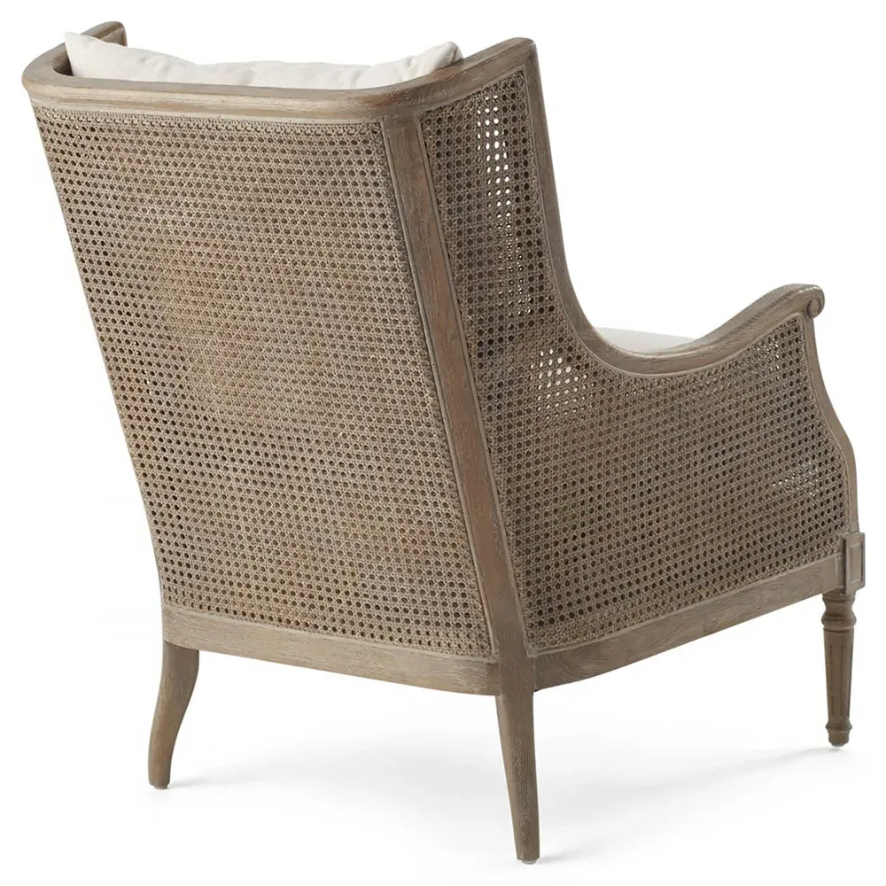 Will Wing Chair - Natural Grey, Oak