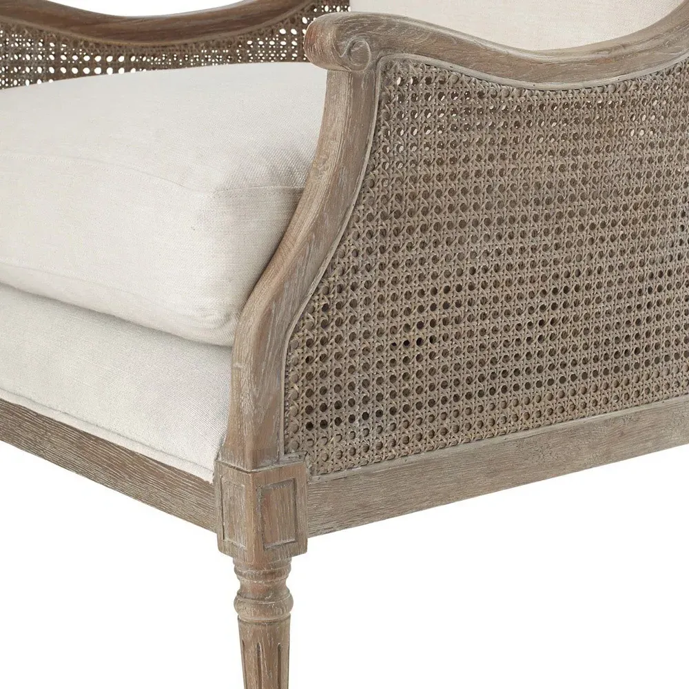 Will Wing Chair - Natural Grey, Oak