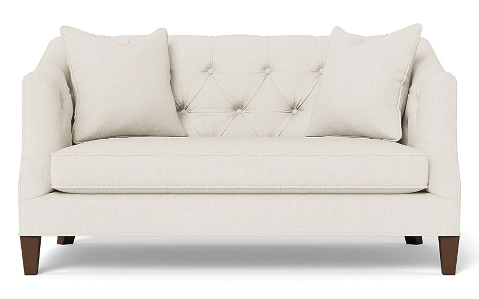 Willa 2-Seater Settee - Mascarpone, Performance Basket Weave