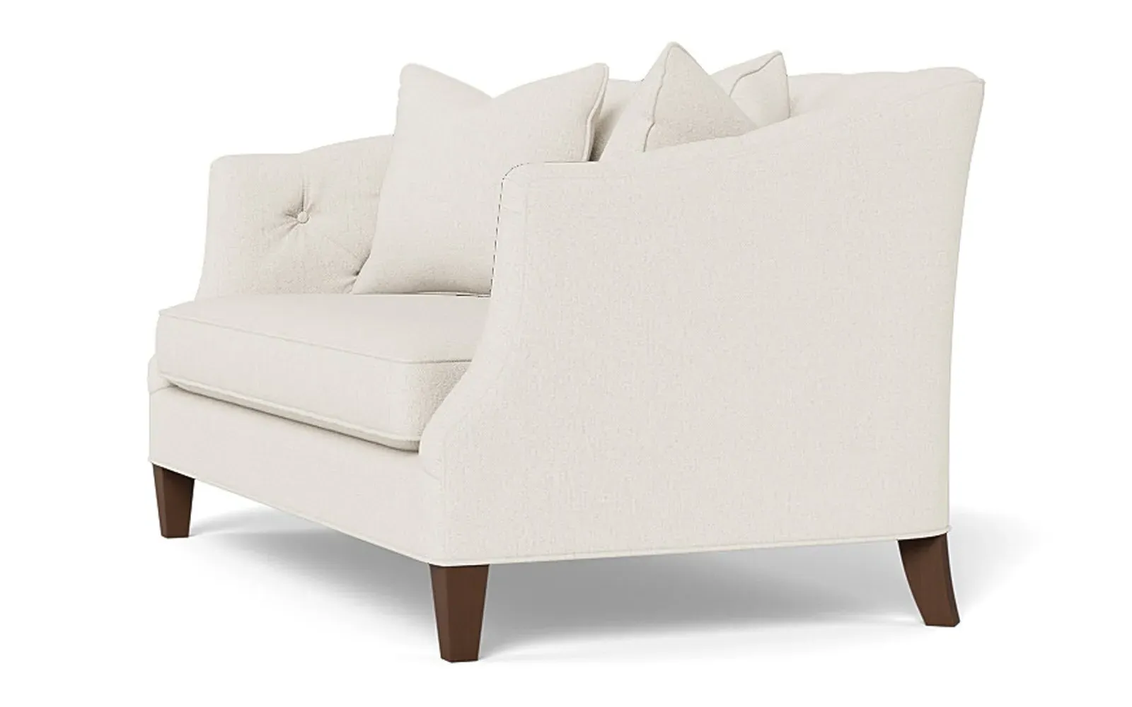 Willa 2-Seater Settee - Mascarpone, Performance Basket Weave