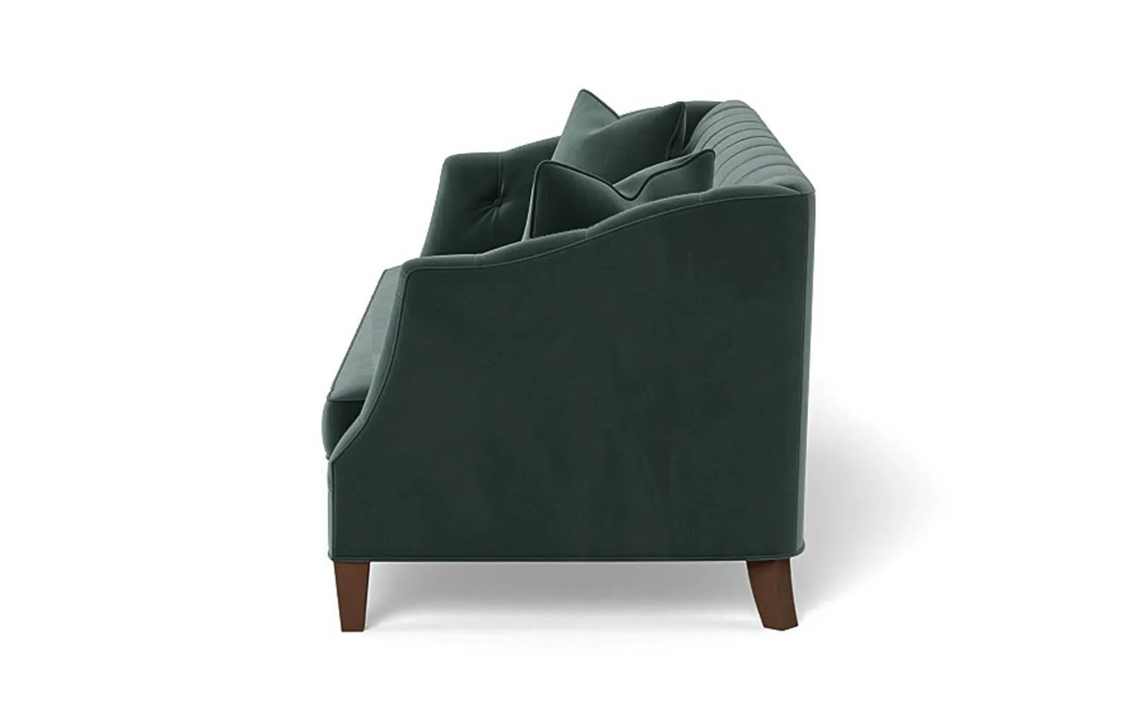 Willa 3-Seater Sofa - Lagoon, Performance Velvet