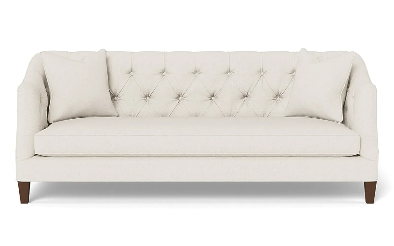 Willa 3-Seater Sofa - Mascarpone, Performance Basket Weave