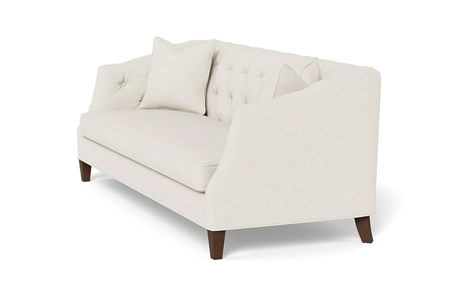 Willa 3-Seater Sofa - Mascarpone, Performance Basket Weave