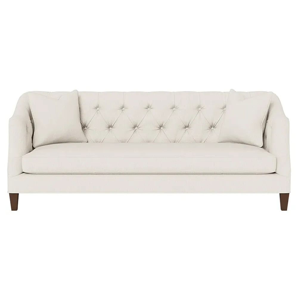 Willa 3-Seater Sofa - Mascarpone, Performance Basket Weave