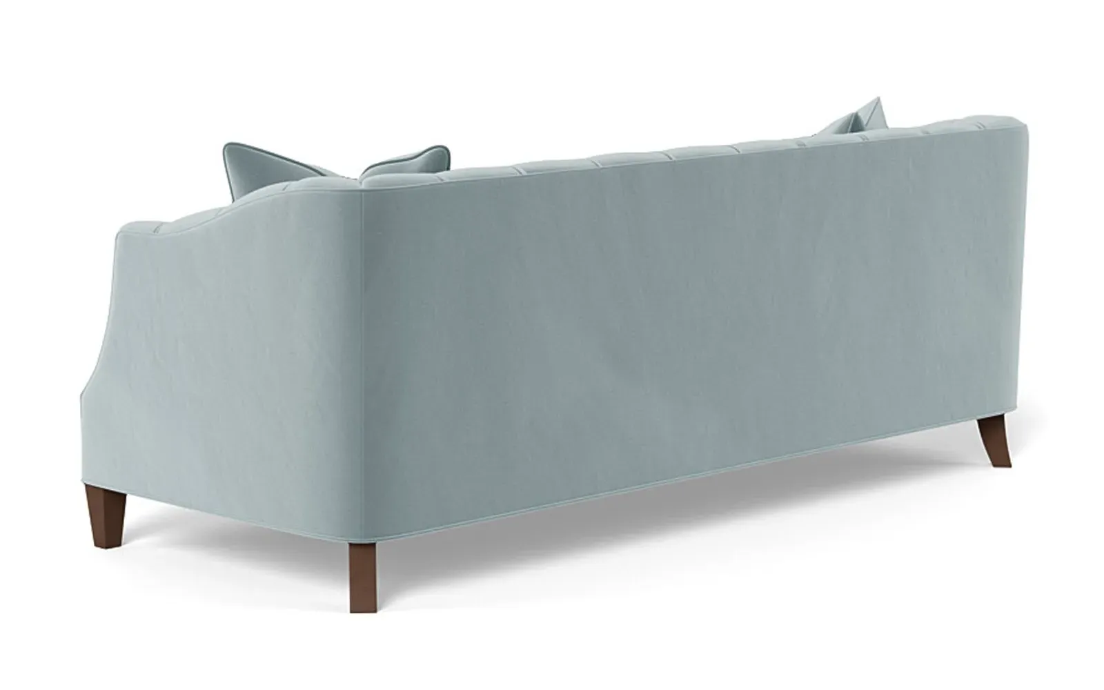 Willa 3-Seater Sofa - Saltwater Blue, Performance Velvet