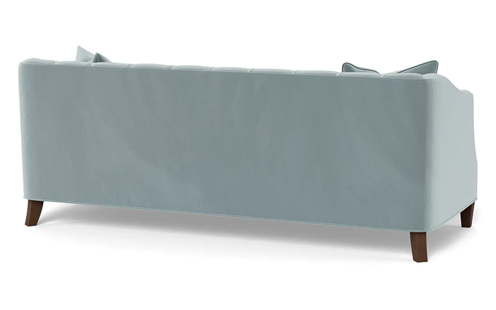 Willa 3-Seater Sofa - Saltwater Blue, Performance Velvet