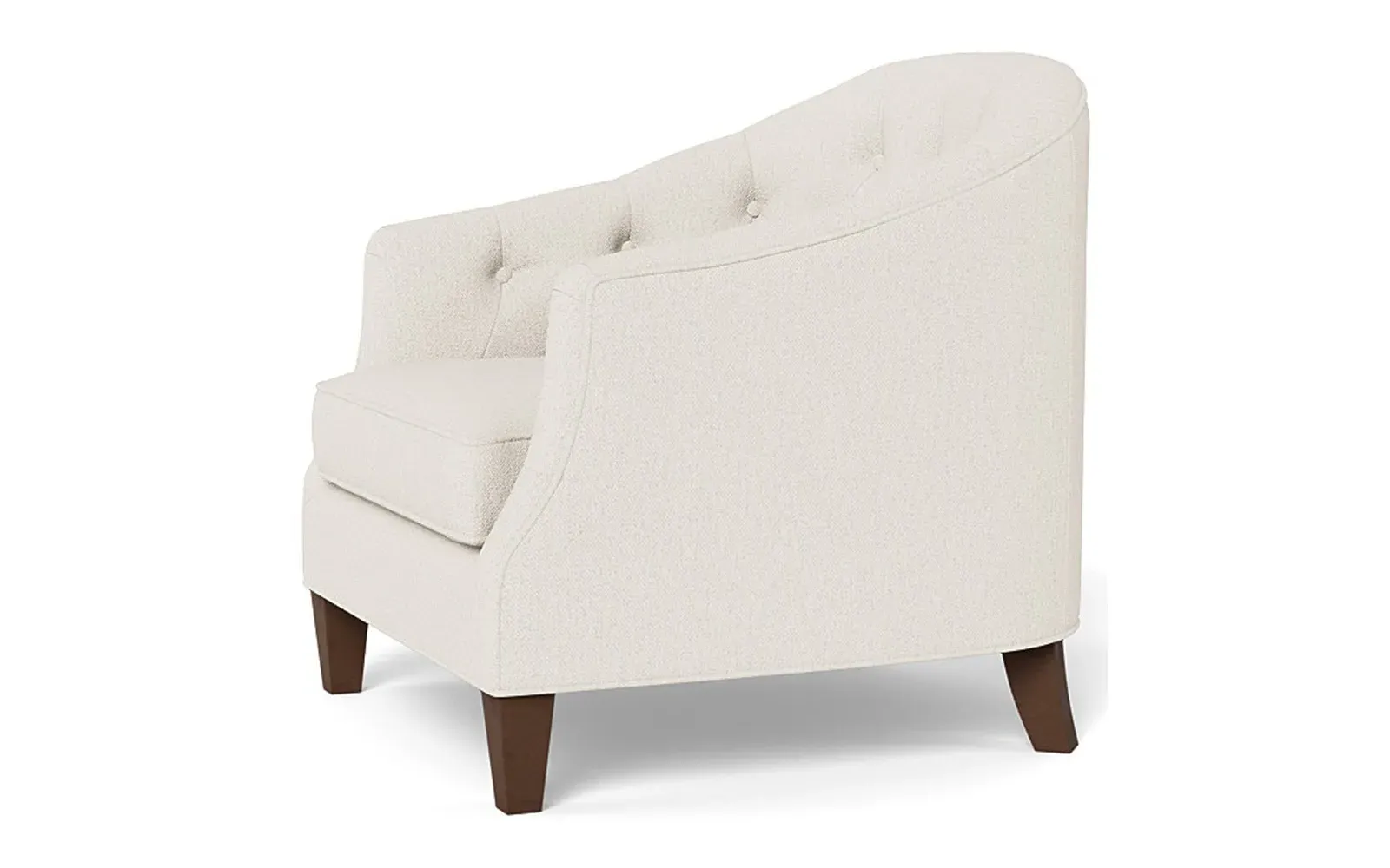 Willa Armchair - Mascarpone, Performance Basket Weave