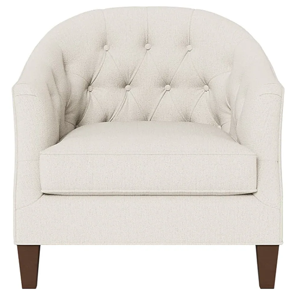 Willa Armchair - Mascarpone, Performance Basket Weave image