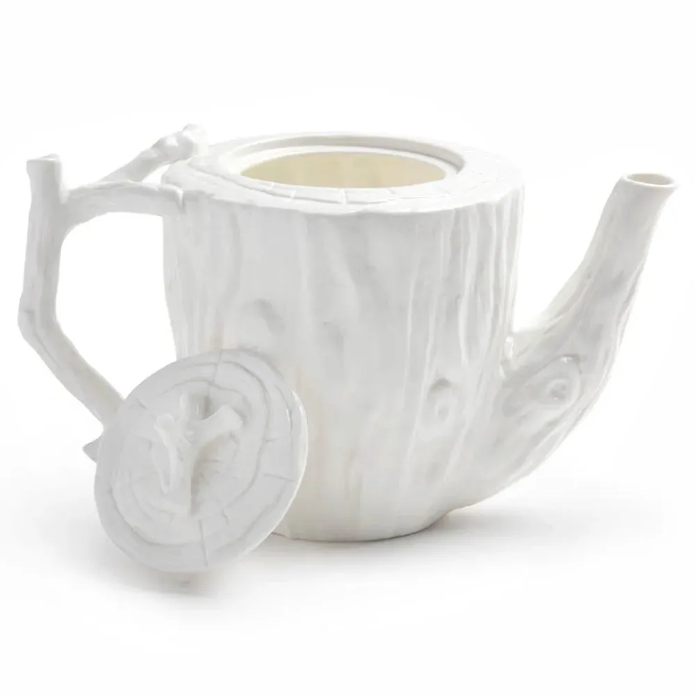 Willa Tea Pot - White, Porcelain