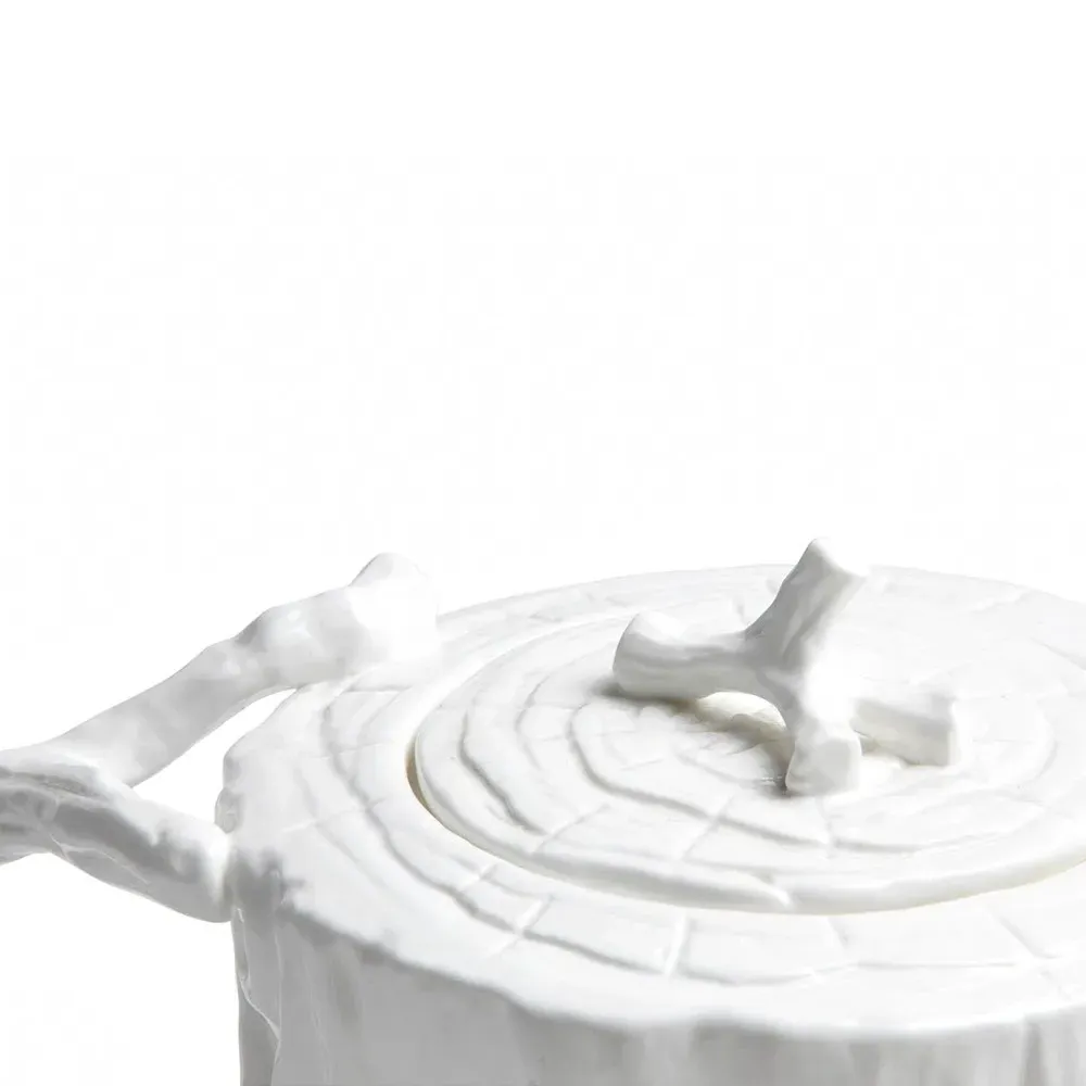 Willa Tea Pot - White, Porcelain