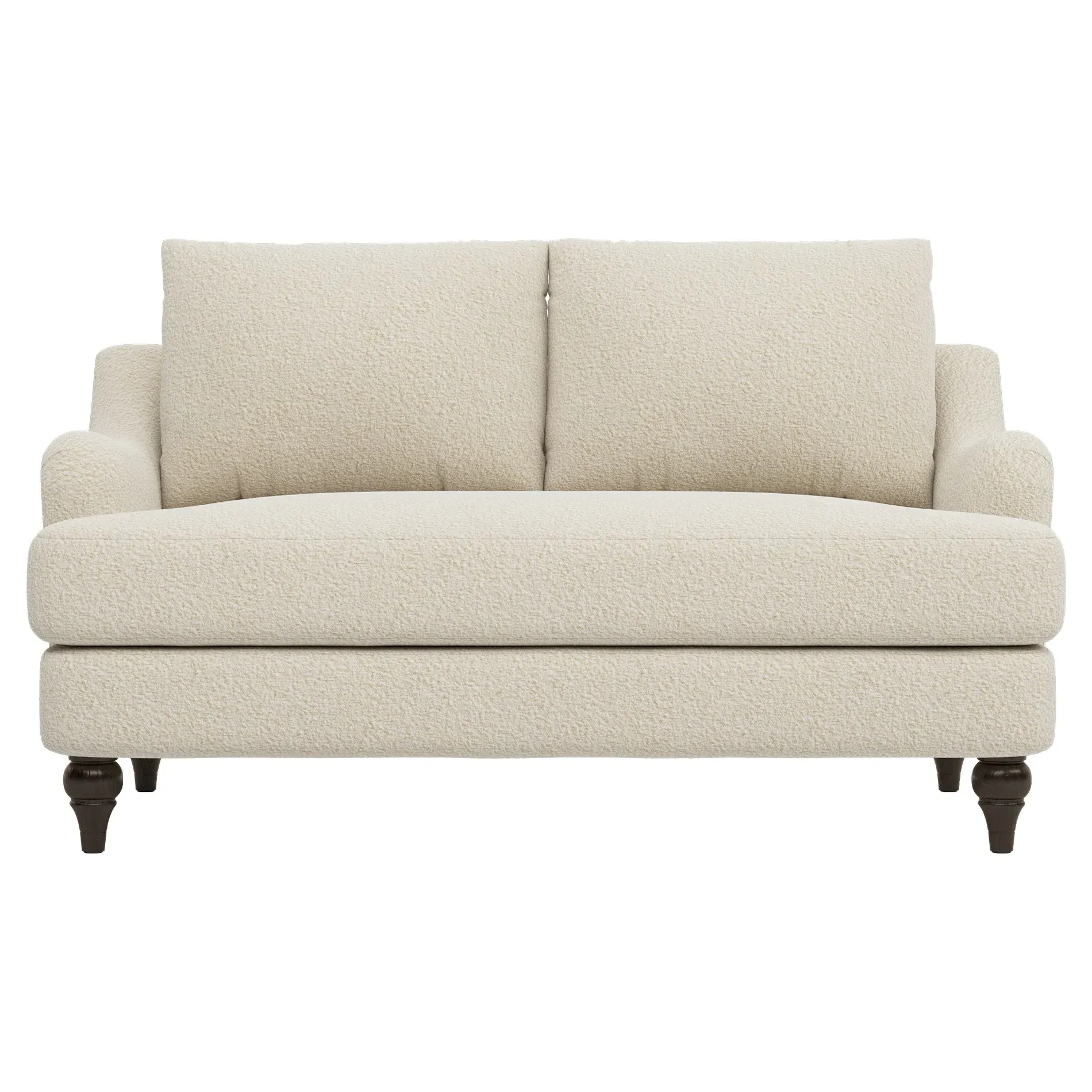 Willett 2-Seater Loveseat - Whipped Cream, Bouclé