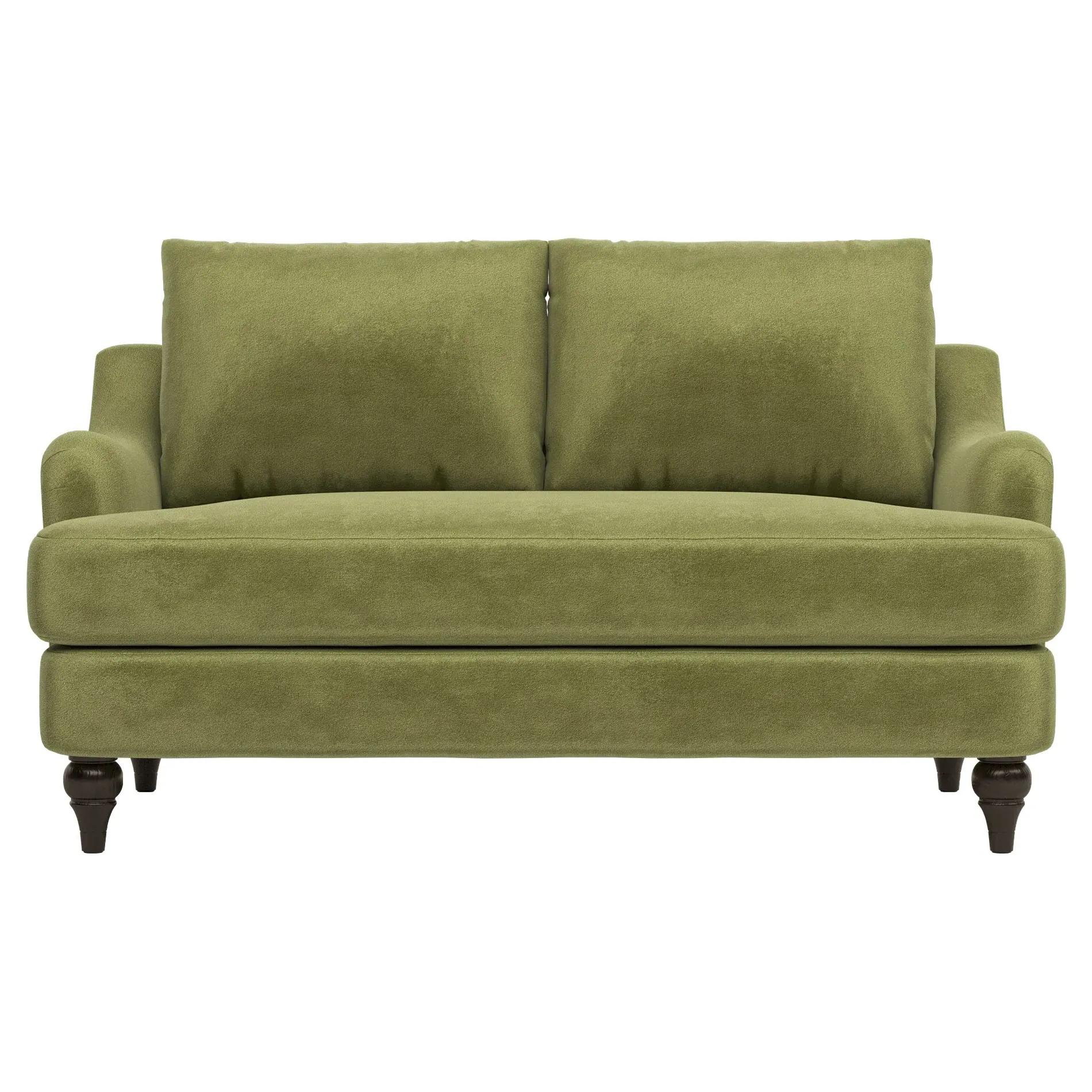 Willett Loveseat - Citrus Grove, Performance Velvet