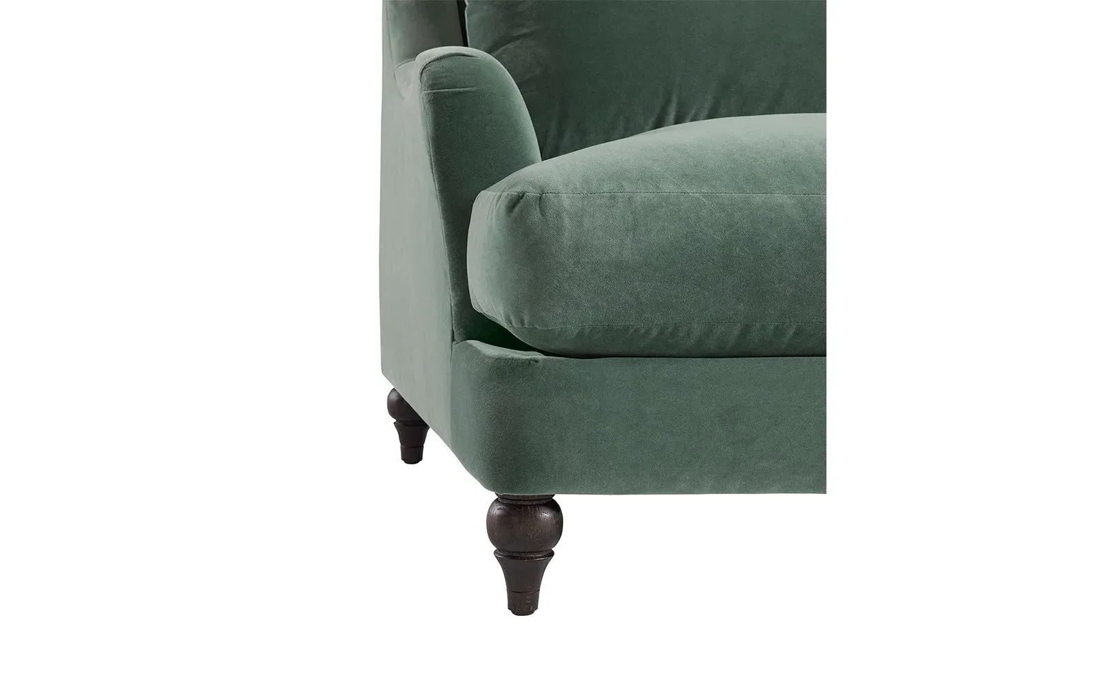 Willett Loveseat - Gingerbread, Performance Velvet