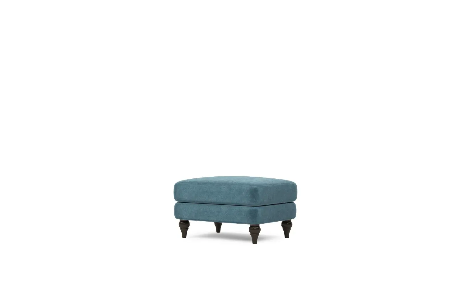 Willett Ottoman - Lakeside, Performance Velvet