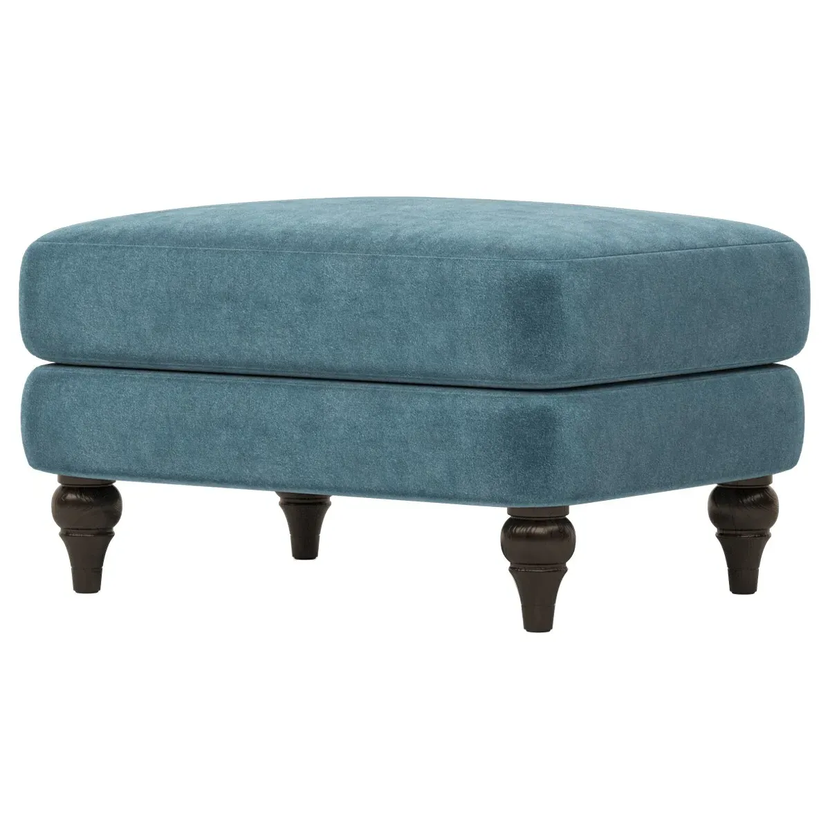 Willett Ottoman - Lakeside, Performance Velvet
