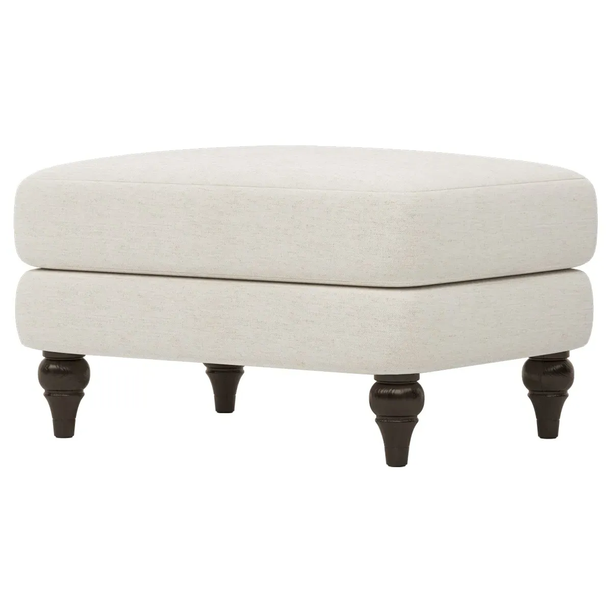 Willett Performance Ottoman - Heathered Ivory