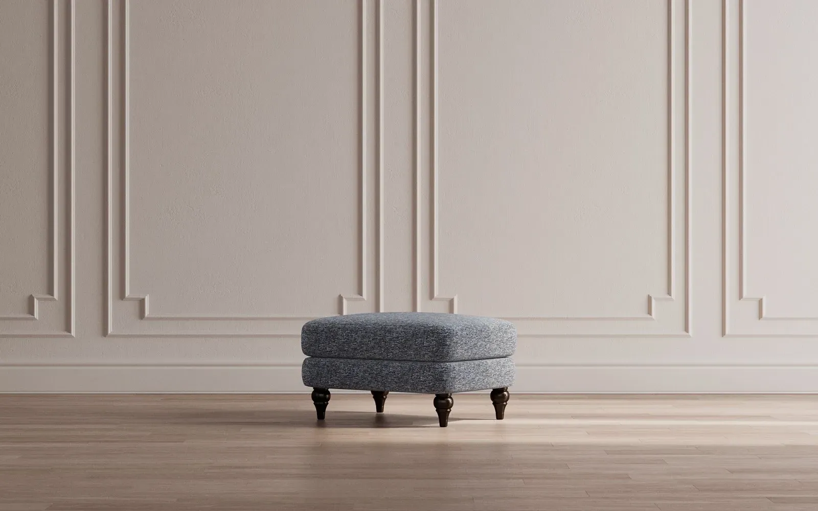 Willett Performance Ottoman - Nantucket Blue